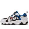 Athletic Running Shoes "White Blue Black"