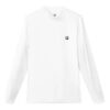 Athletics Series Slim Fit Round Neck Gym Long Sleeves White