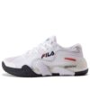 Athletics Tennis Shoes "White Black"