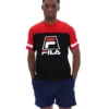 Black Damon Cut and Sew Tee