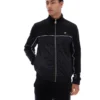 Black Higgans Full Zip Velour Jacket