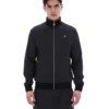 Black Mathers Herringbone Track Top