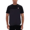 Black Tiebreaker Colour Block T-Shirt