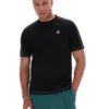Black Trey Contrast Stitch Tee