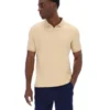 Classic Beige Tristiano Textured Polo