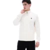 Coconut Milk Hanay Embossed Diamond Jacket