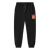 FILA x MIHARA Crossover Casual Bundle Feet Sports Knit Long Pants Black