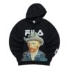 FILA x Van Gogh Museum Hoodie "Black Multi-Color"