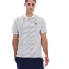 Gardenia Nilo Printed Pinstripe T-Shirt