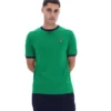 Green Marconi Essential Ringer T-Shirt