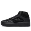 High Top Retro Shoes "Black"
