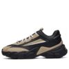Lanvin x FILA Low-Top Running Shoes Black/Yellow