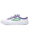 Light Weight Casual Shoes White/Green/Purple
