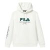 Logo Graphic Hoodie "White Green"