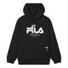 Logo Hoodie "Black White"