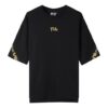 Loose Short Sleeve Couple Style Black