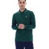 Rain Forest Monte Tipped Collar Long Sleeve Polo