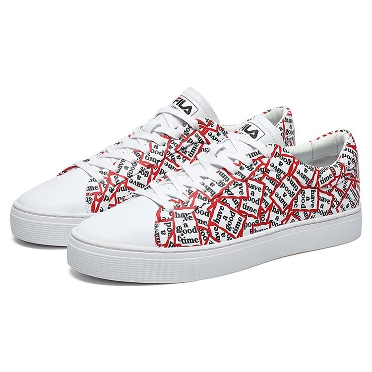 1911 x HAGT Skate Shoes "Red White"