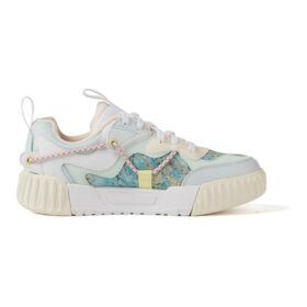 2.0 Skate Sneakers “Green Blue White”