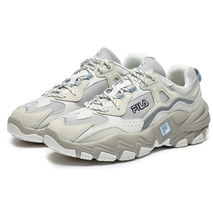 2 Running Sneakers "Beige White"