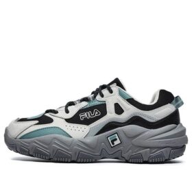 2 Running Sneakers "White Grey Green"