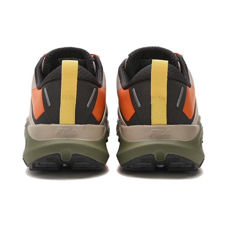 3A LYNX I+ Gold Terrain Trail Running Shoes "Beige Green Orange"