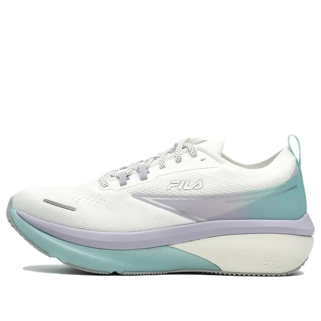 3A Panther Running Shoes "White Aqua Lilac"