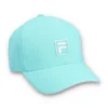 Aqua F-Box Woven Ball Cap
