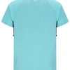 Aqua Unisex Round Neck Tennis T-Shirt