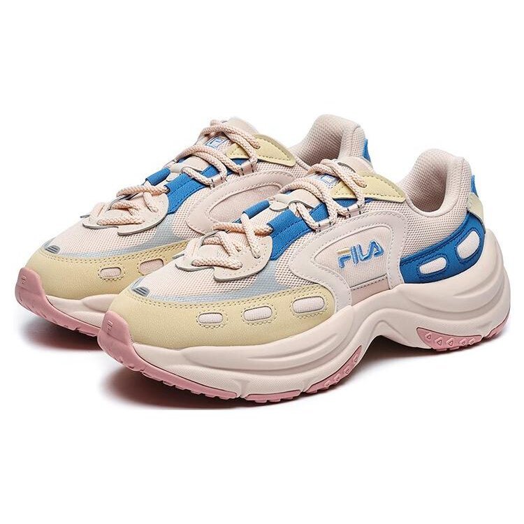 Arch Sneakers "Pink Blue Yellow"