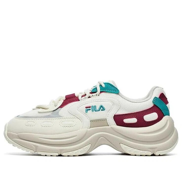 Arch Sneakers "White Red Aqua"