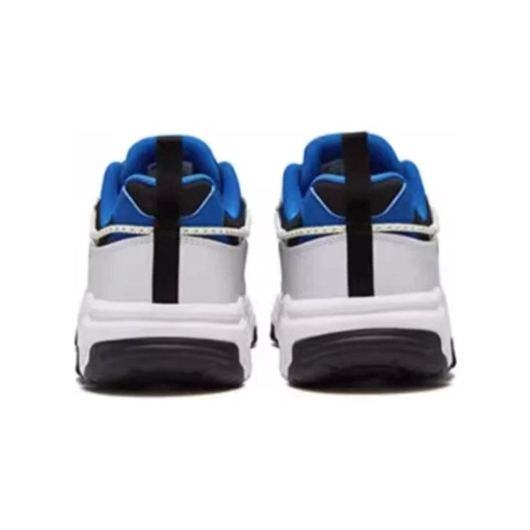 Athletic Running Shoes "White Blue Black"