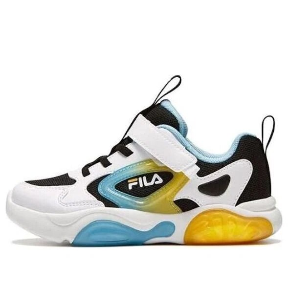 Athletic Training Sneakers "White Black Blue"