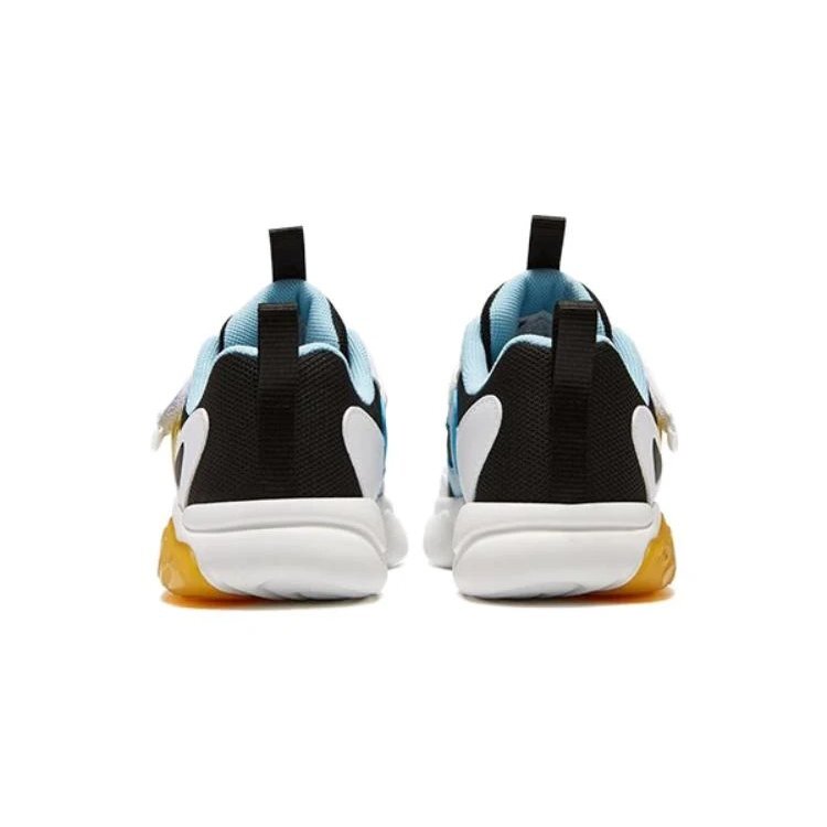 Athletic Training Sneakers "White Black Blue"