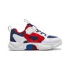 Athletic Training Sneakers "White Red Blue"