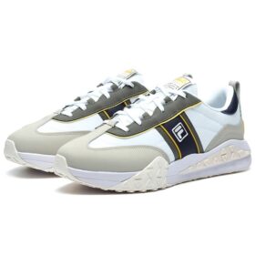 Athletics Brick Shoes “White Grey Yellow”