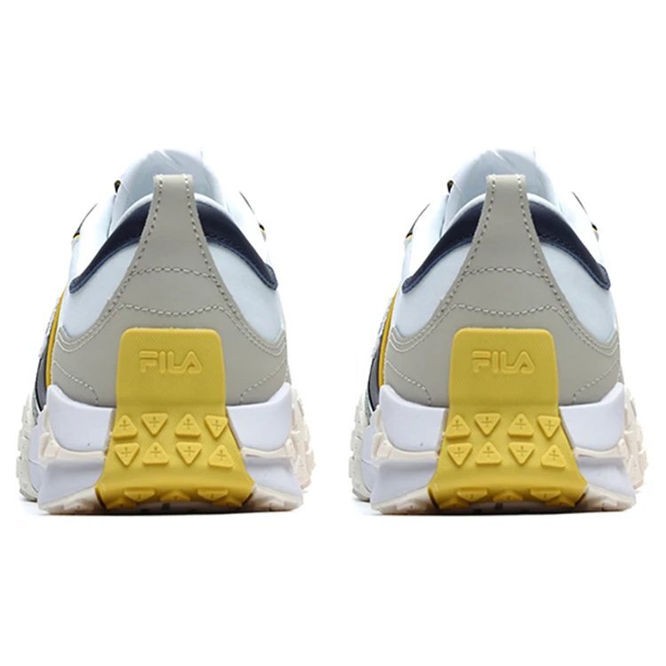 Athletics Brick Shoes "White Grey Yellow"