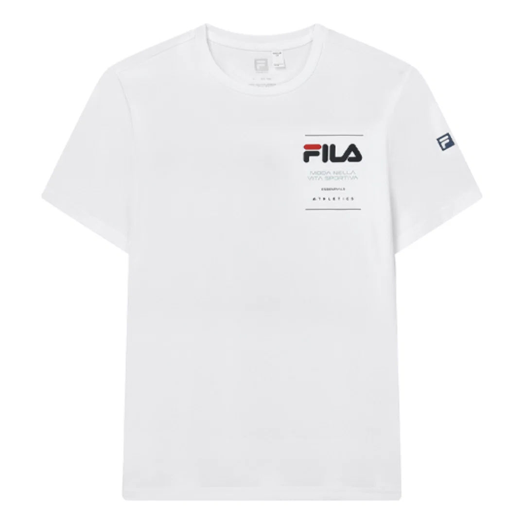 Athletics Collection Logo T-Shirt "White"