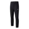 Athletics Knit Straight Solid Color Gym Sports Pants Black