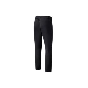 Athletics Knit Straight Solid Color Gym Sports Pants Black