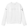 Athletics Letter Printed Pullover Sports Sweatshirt "White"