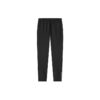 Athletics Logo Pattern Loose Sports Long Pants Black