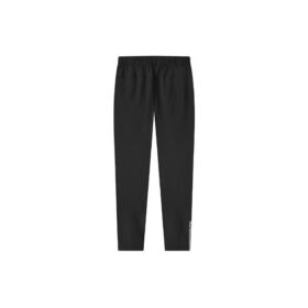 Athletics Logo Pattern Loose Sports Long Pants Black