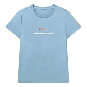 Athletics Logo Printing Tee Blue