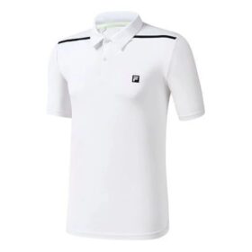 Athletics Logo Tennis Polo Shirt "White"