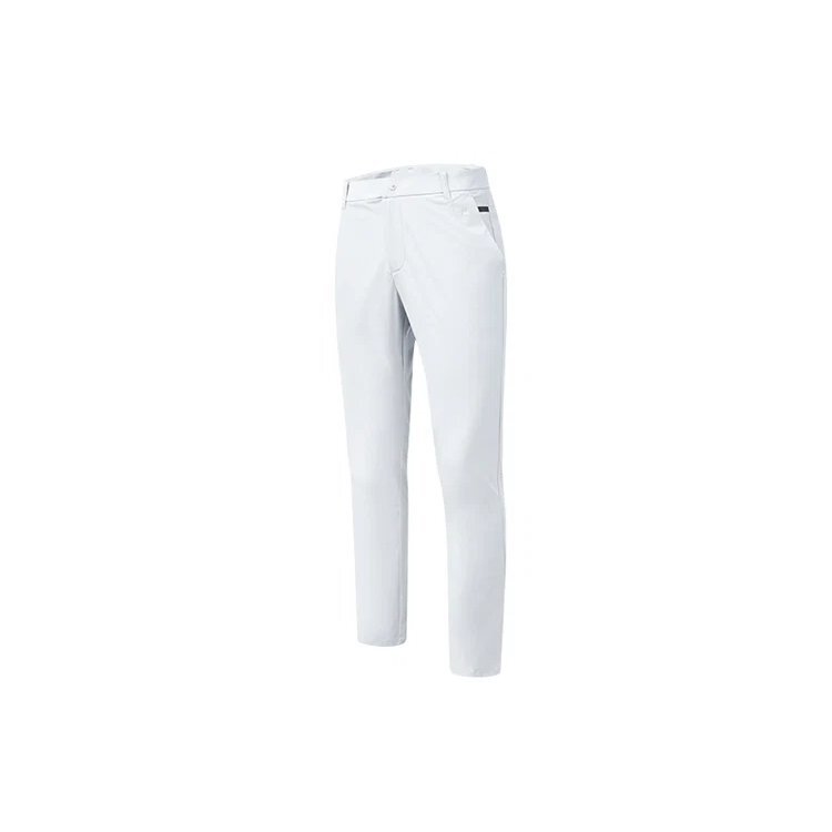 ATHLETICS Woven Slim Fit Casual Sports Pants White
