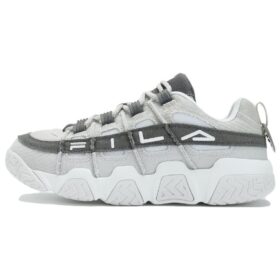 Barricade Basketball Shoes “Grey White”