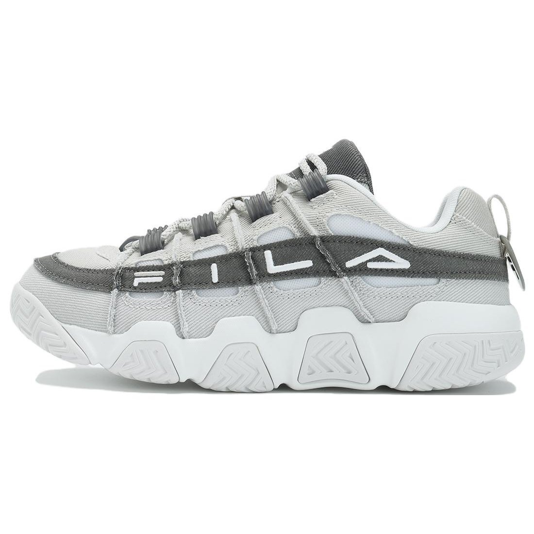Barricade Basketball Shoes "Grey White"