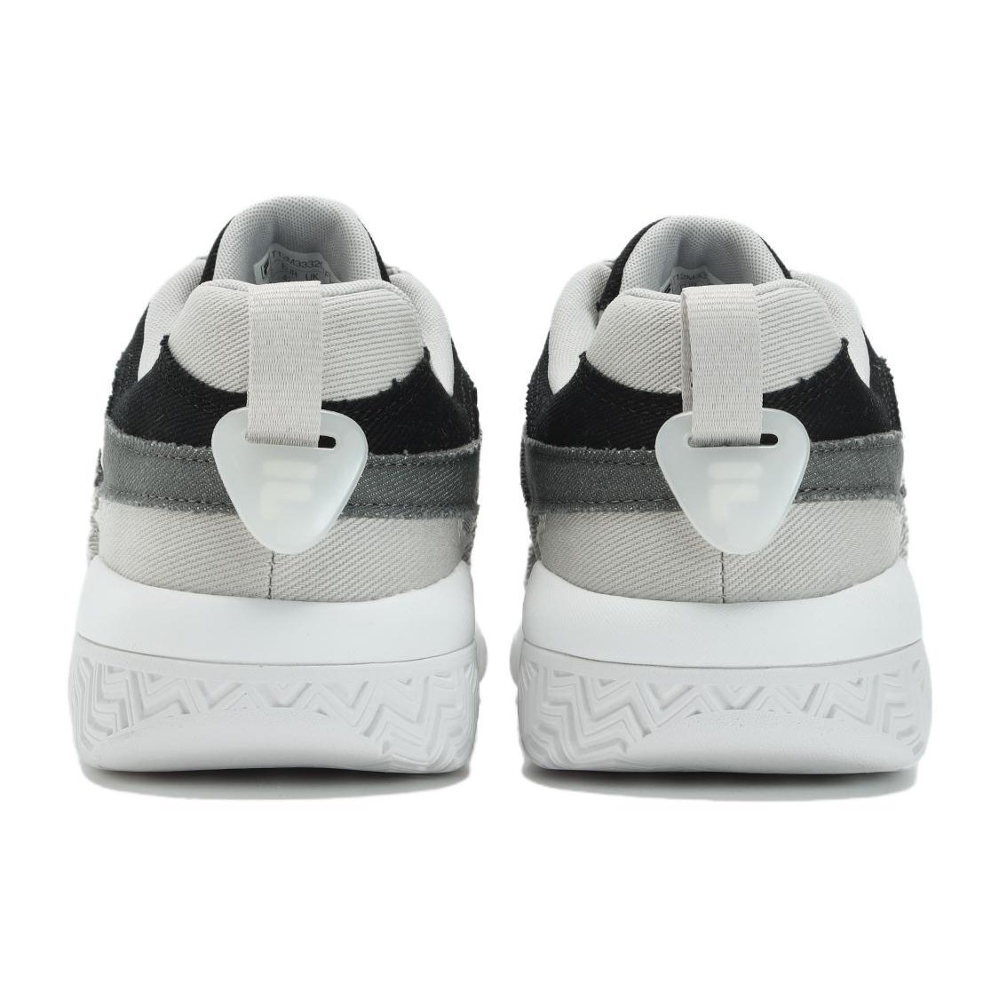 Barricade Basketball Shoes "White Grey Black"
