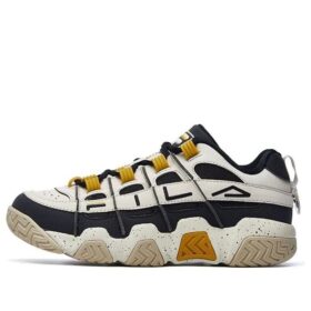 Barricade Low Sneakers "White Black Yellow"